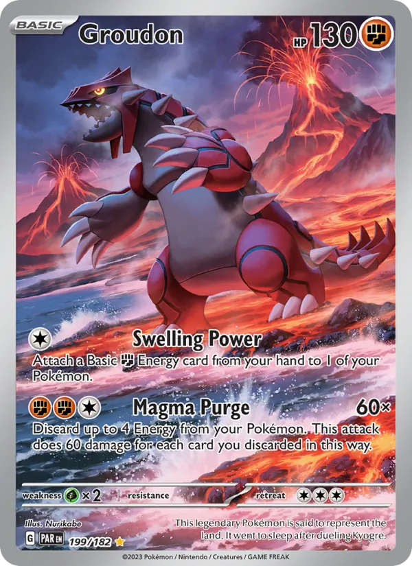 Groudon #199/182