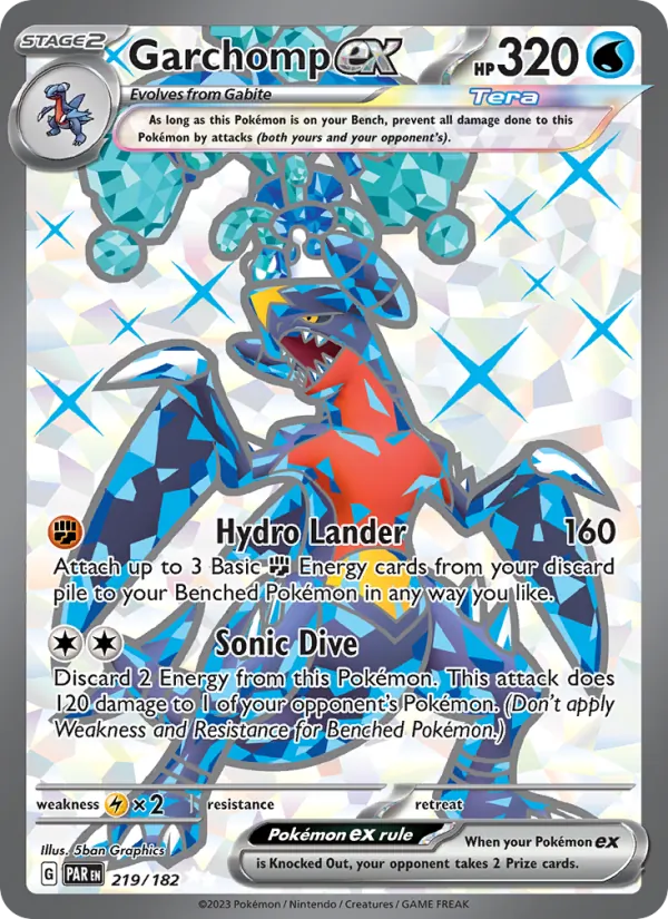Garchomp ex #219/182