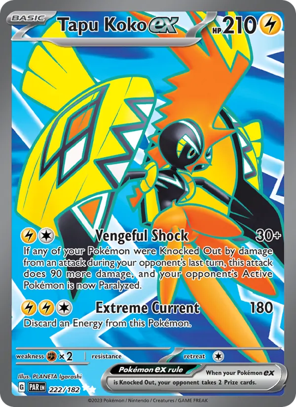 Tapu Koko ex #222/182