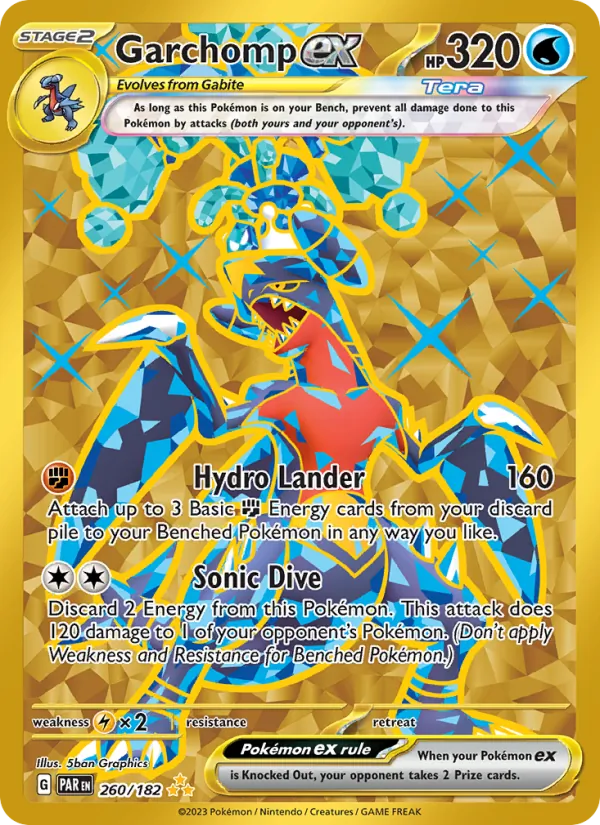 Garchomp ex #260/182