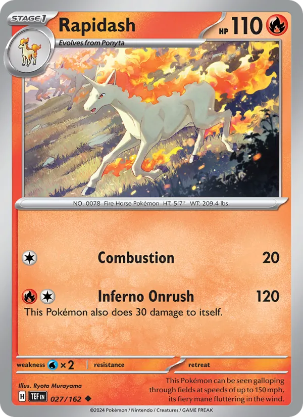 Rapidash #27/162