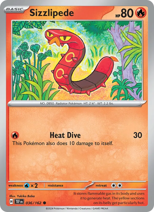 Sizzlipede #36/162