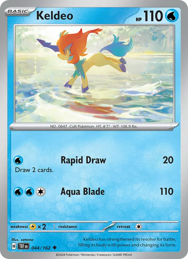 Keldeo #44/162