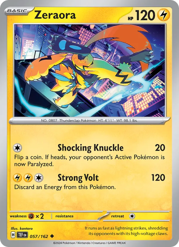 Zeraora #57/162