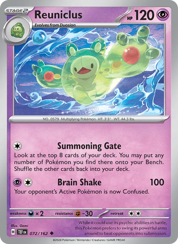 Reuniclus #72/162
