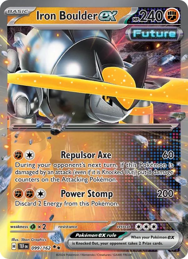 Iron Boulder ex #99/162