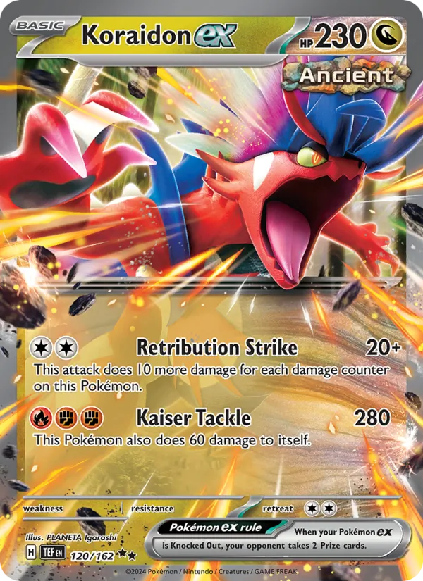 Koraidon ex #120/162