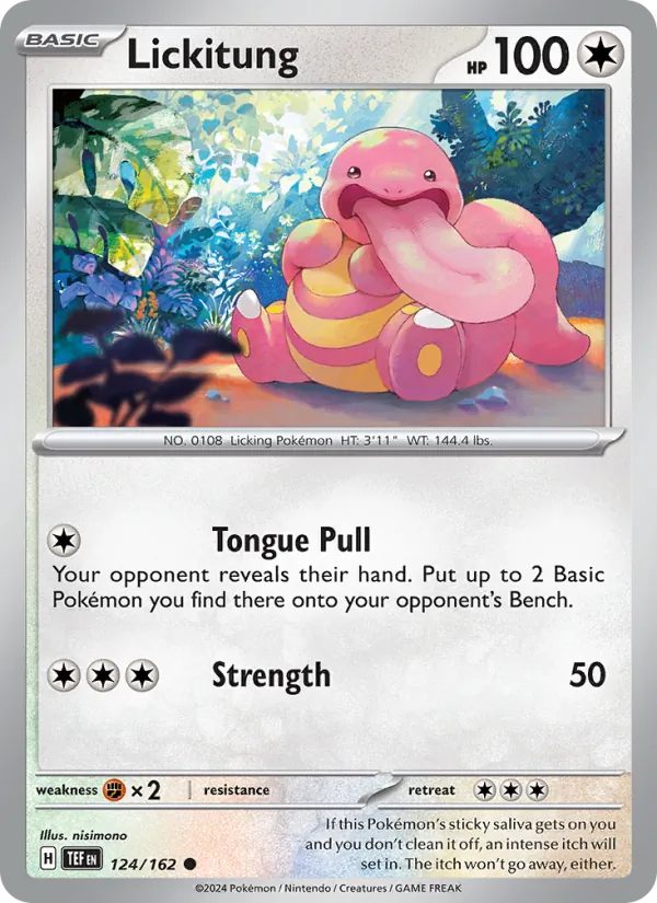 Lickitung #124/162