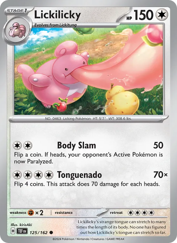 Lickilicky #125/162