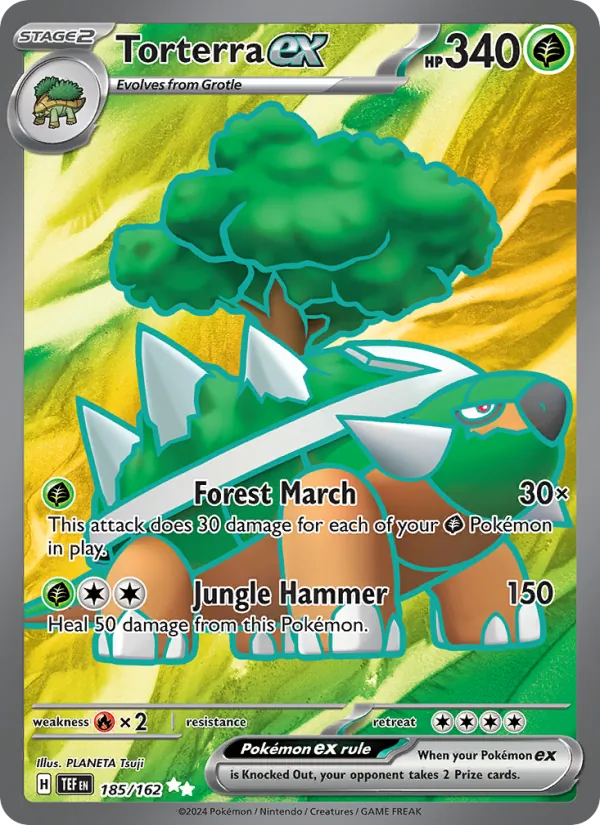 Torterra ex #185/162