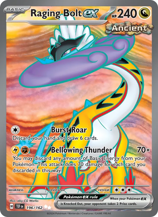 Raging Bolt ex #196/162