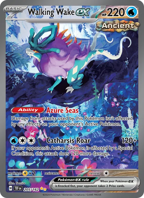Walking Wake ex #205/162