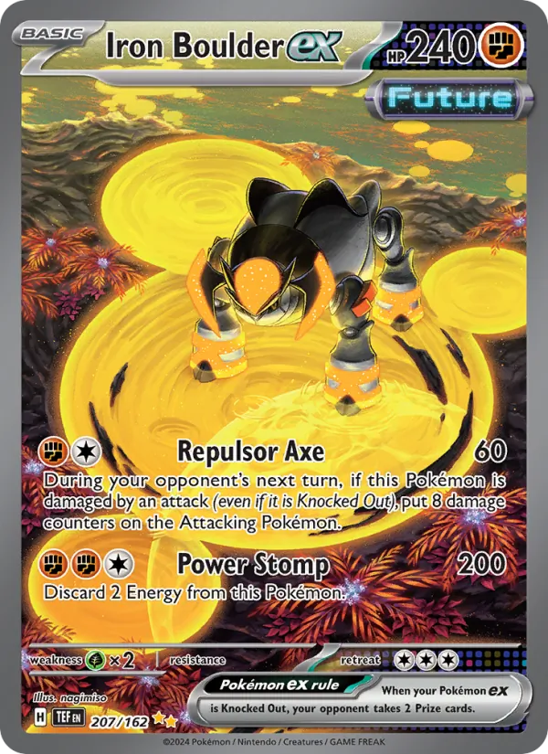 Iron Boulder ex #207/162