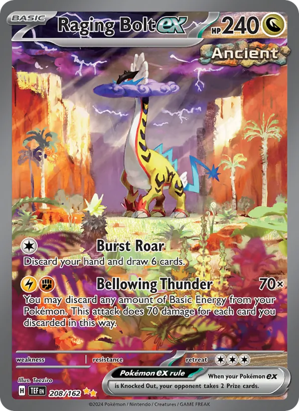 Raging Bolt ex #208/162