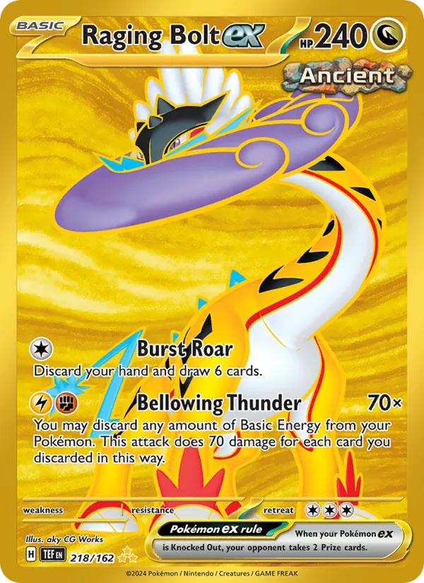 Raging Bolt ex #218/162