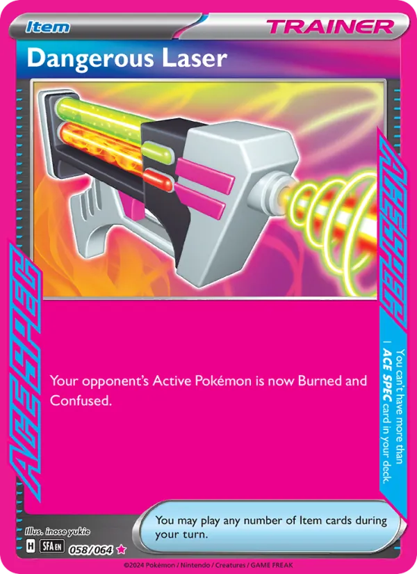Dangerous Laser #58/64