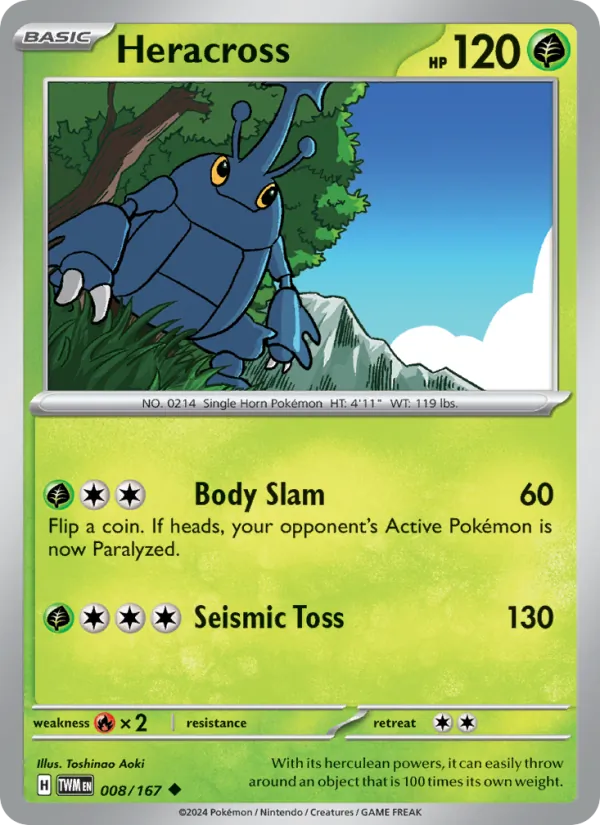 Heracross #8/167