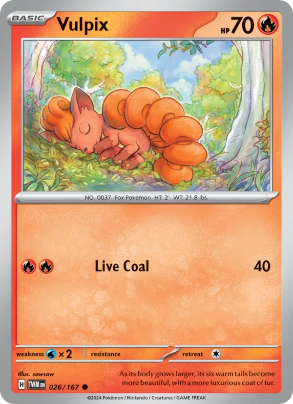 Vulpix #26/167