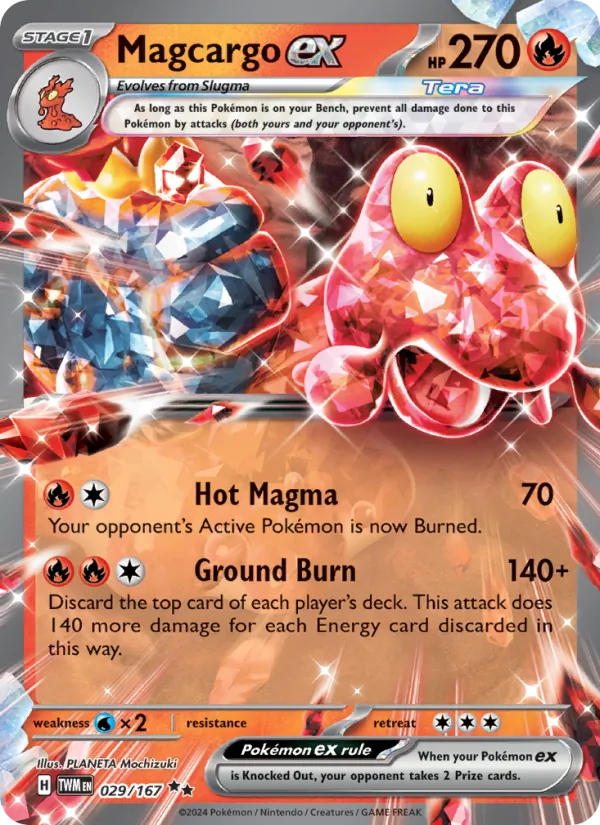 Magcargo ex #29/167