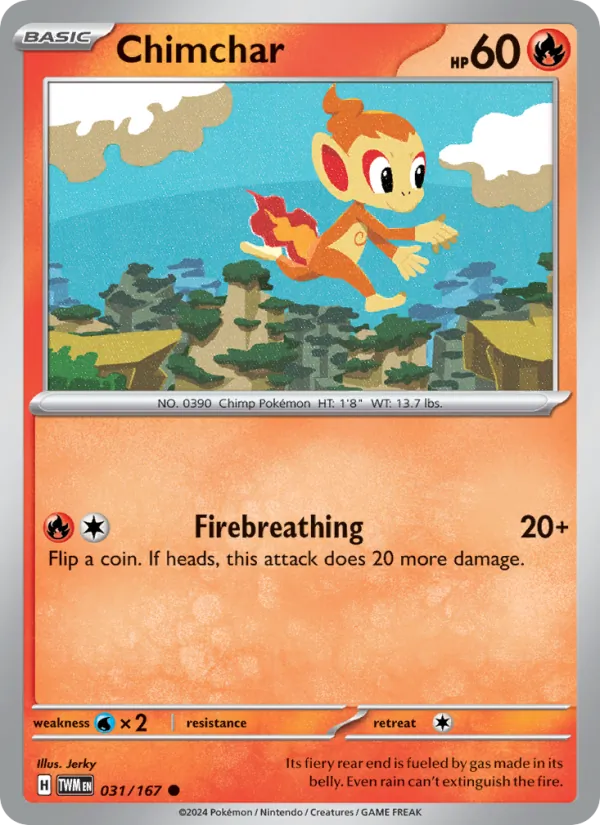 Chimchar #31/167