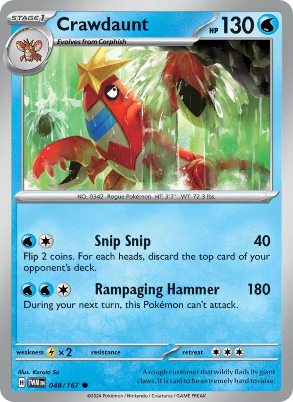 Crawdaunt #48/167