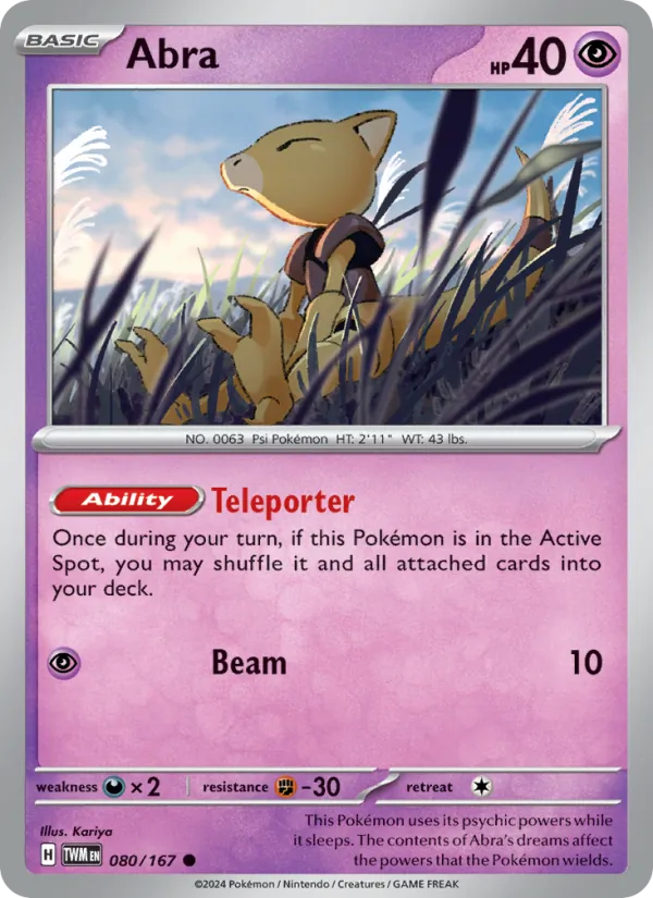 Abra #80/167