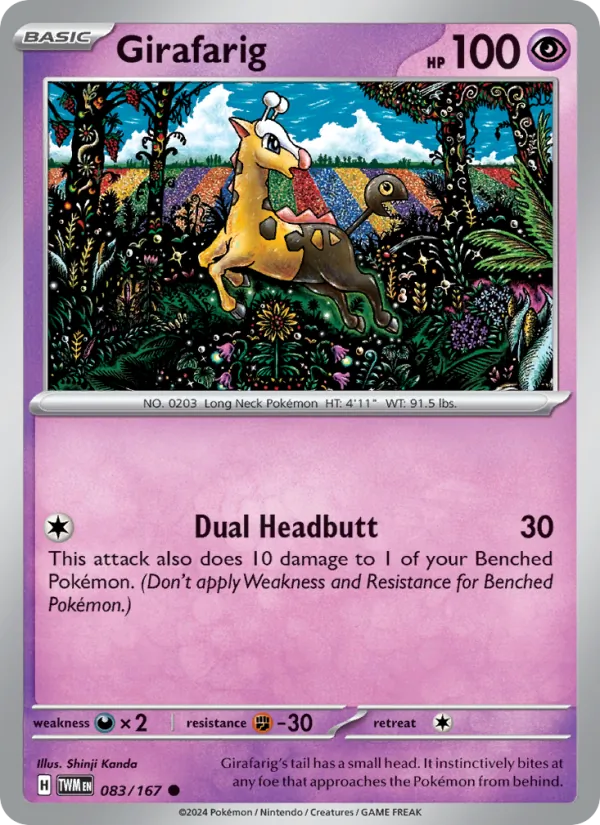 Girafarig #83/167