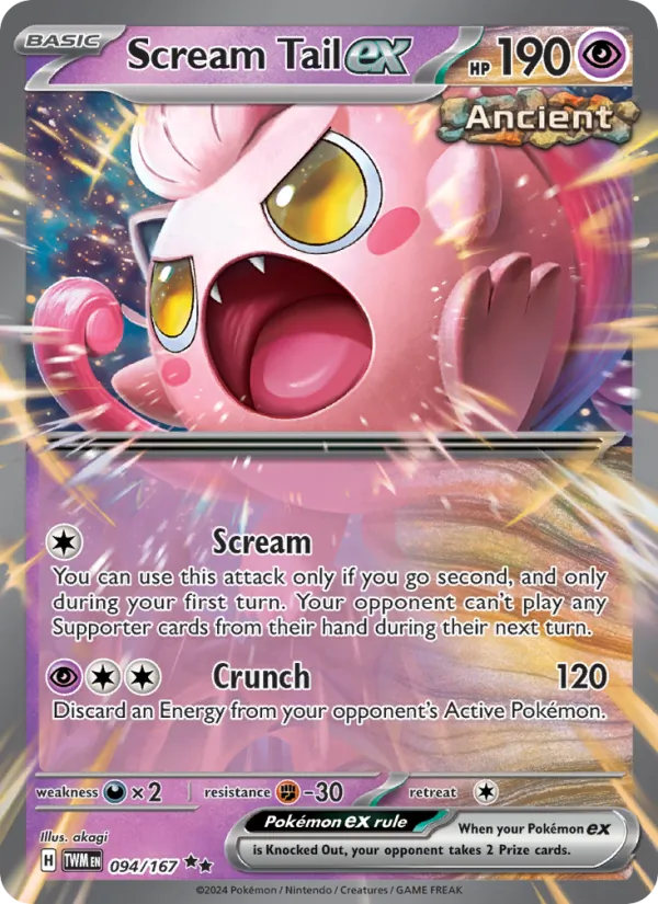 Scream Tail ex #94/167