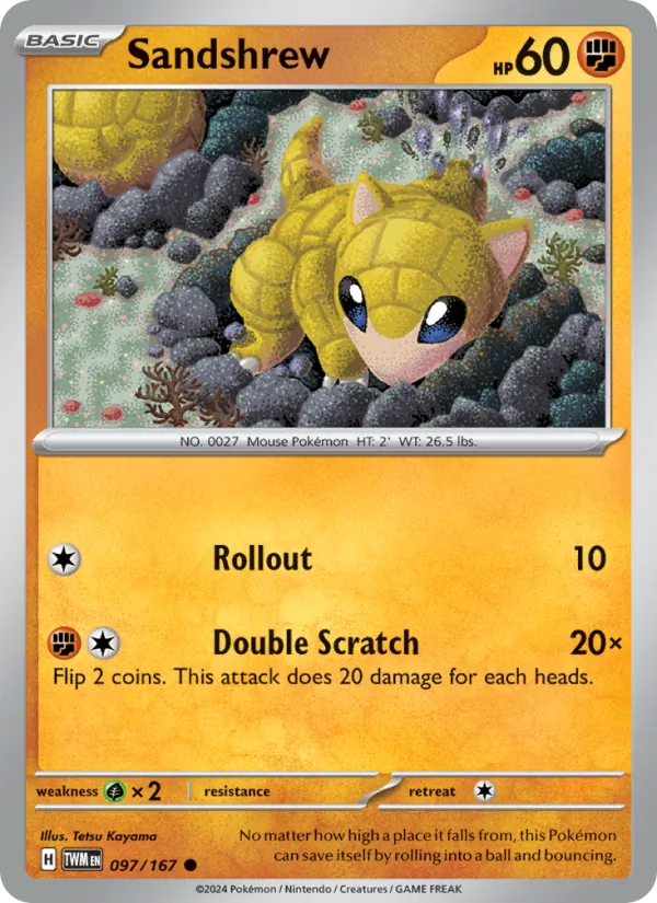 Sandshrew #97/167