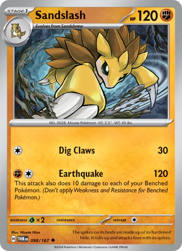Sandslash #98/167
