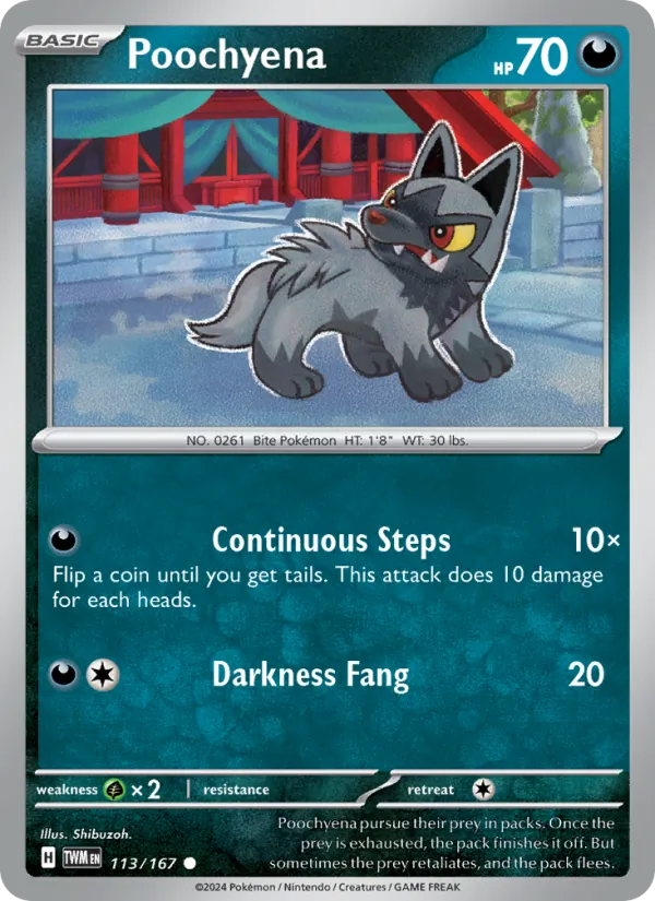 Poochyena #113/167