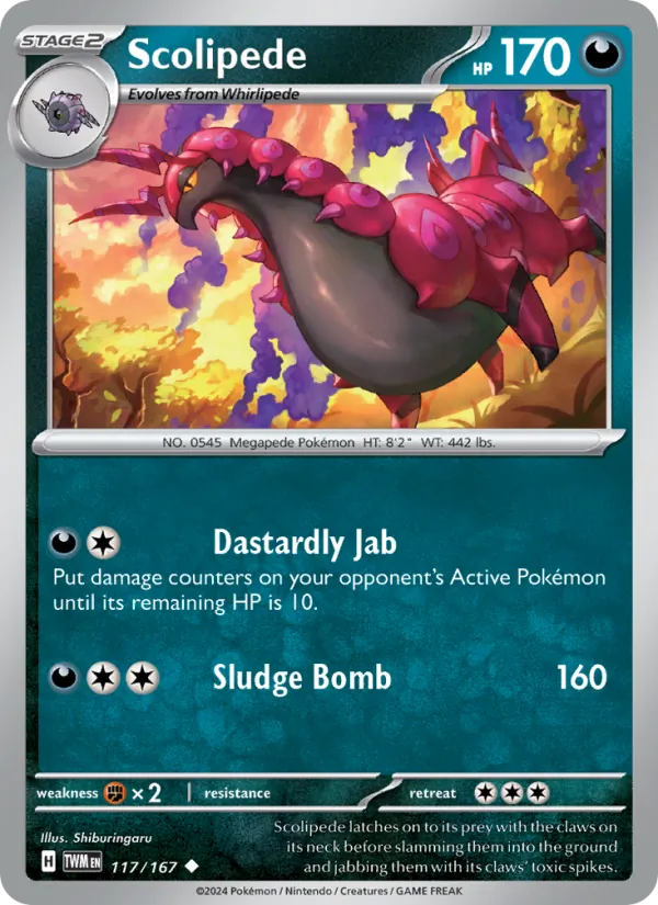 Scolipede #117/167