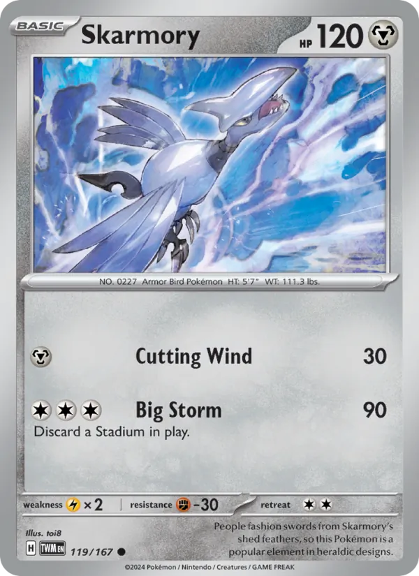Skarmory #119/167
