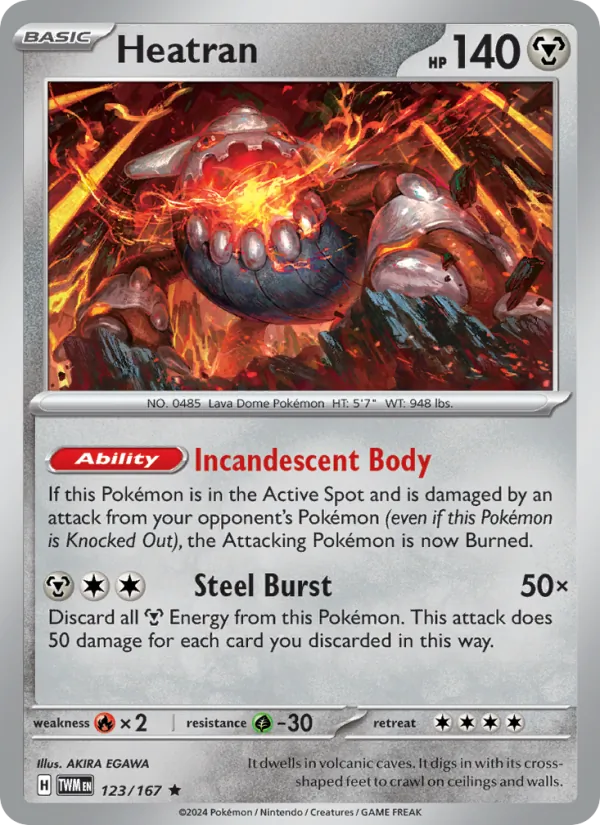 Heatran #123/167