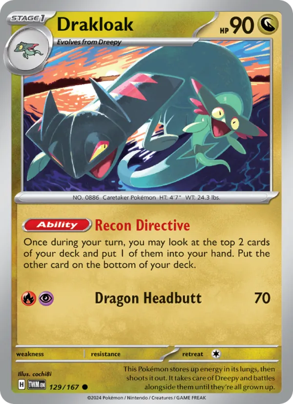 Drakloak #129/167