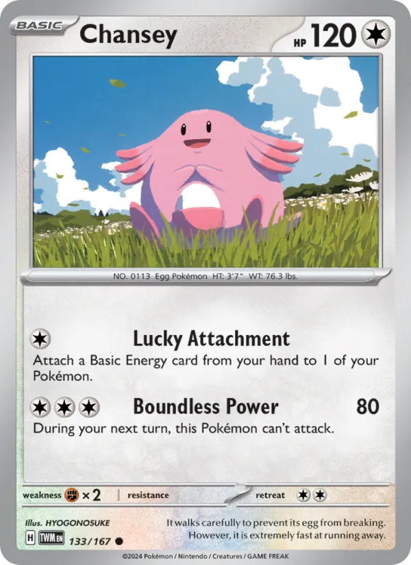 Chansey #133/167