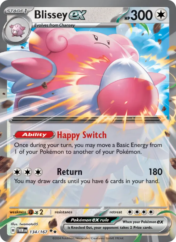 Blissey ex #134/167