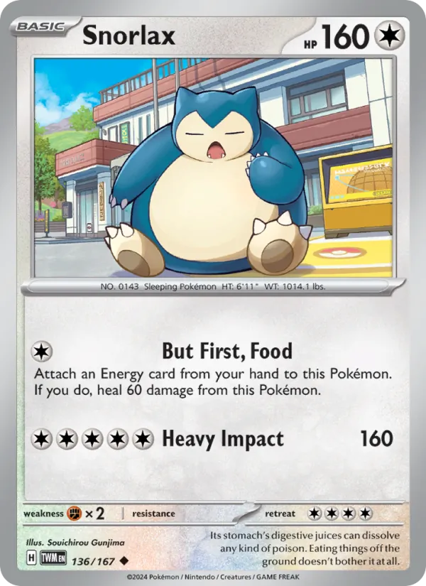 Snorlax #136/167