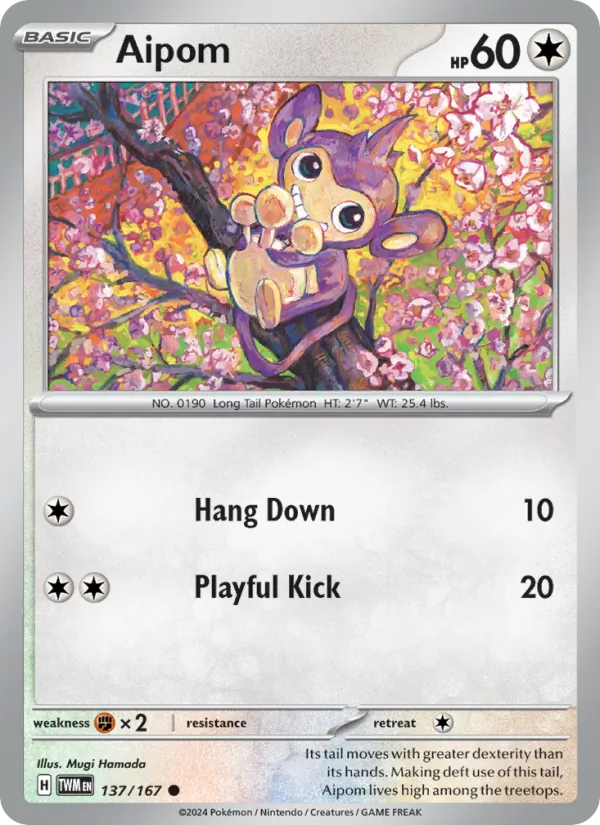 Aipom #137/167