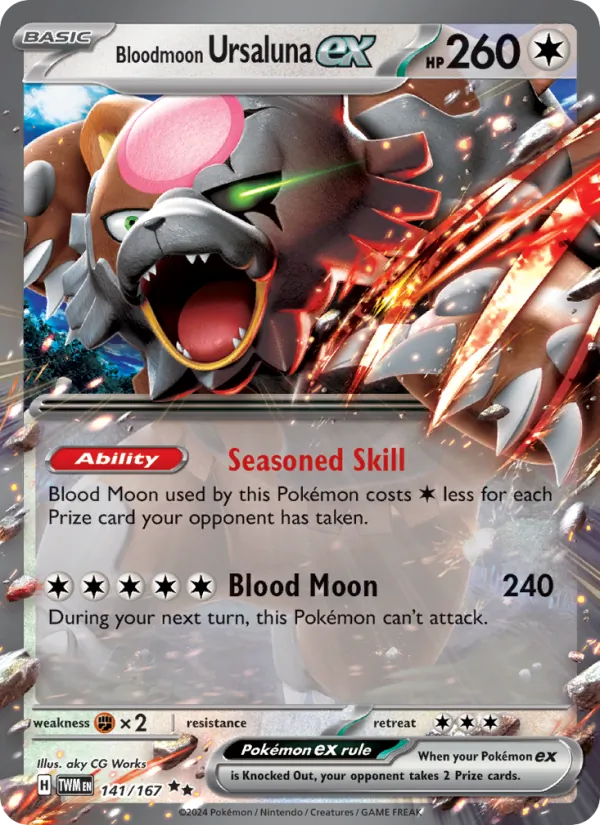 Bloodmoon Ursaluna ex #141/167