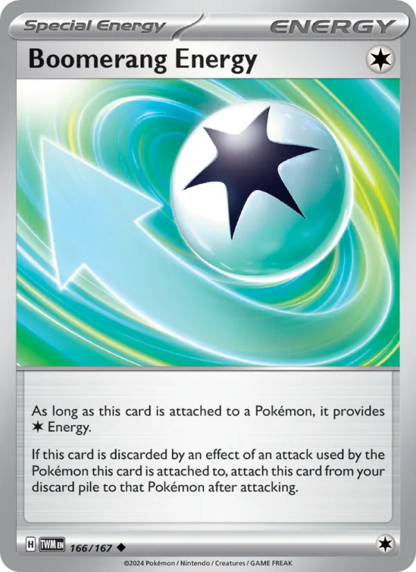 Boomerang Energy #166/167