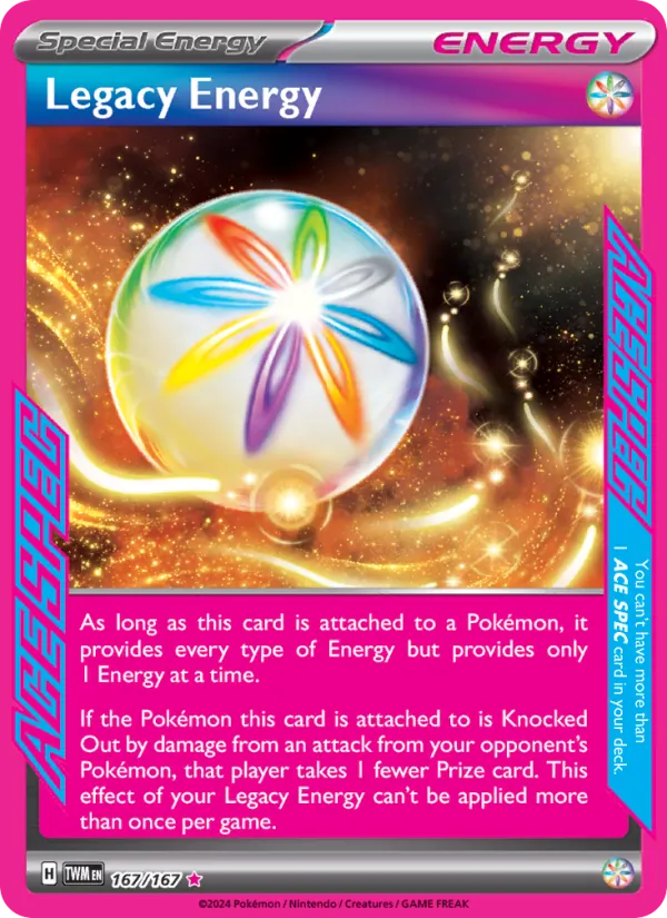Legacy Energy #167/167