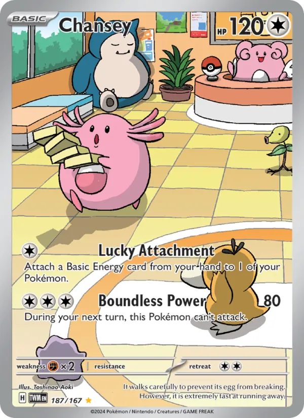 Chansey #187/167