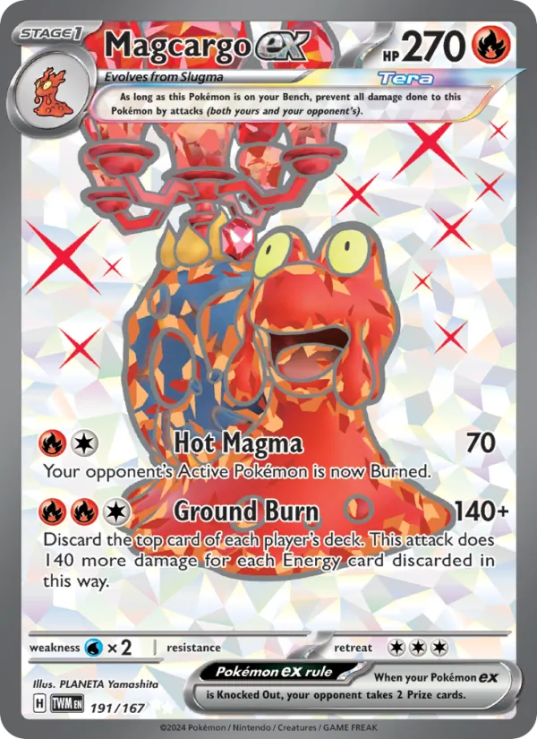 Magcargo ex #191/167