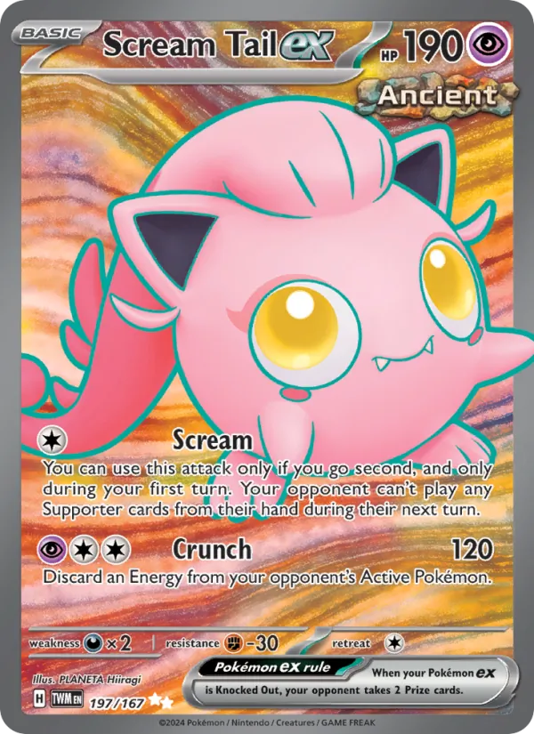 Scream Tail ex #197/167