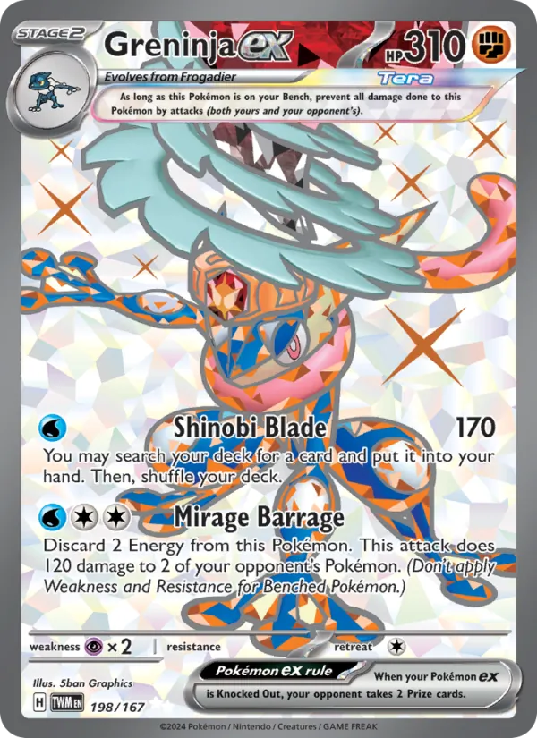 Greninja ex #198/167