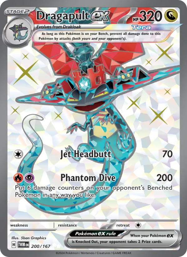 Dragapult ex #200/167