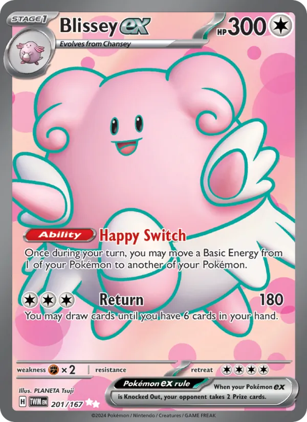 Blissey ex #201/167