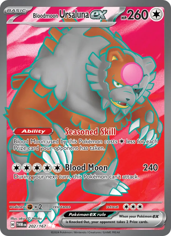 Bloodmoon Ursaluna ex #202/167
