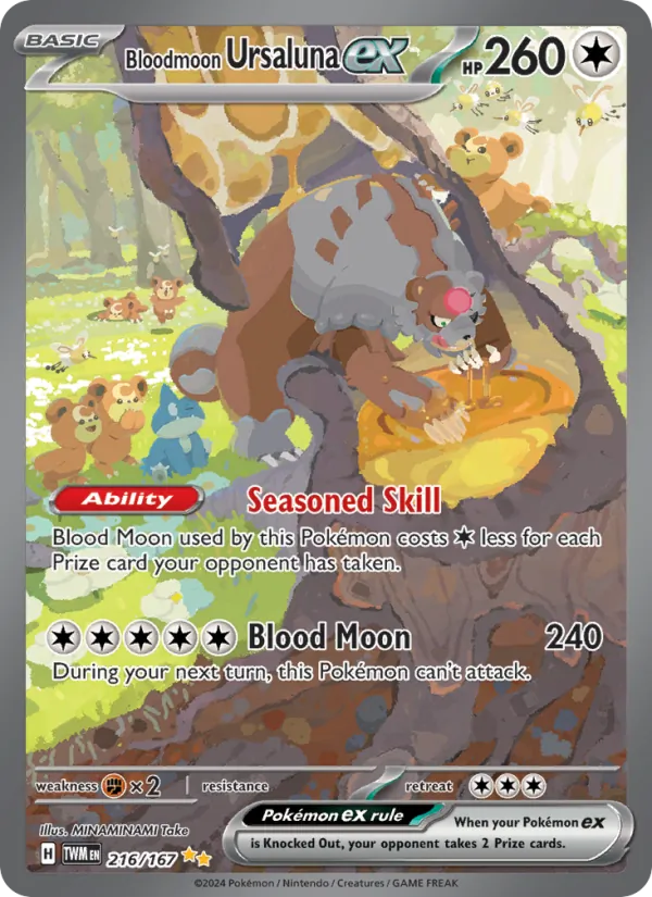 Bloodmoon Ursaluna ex #216/167